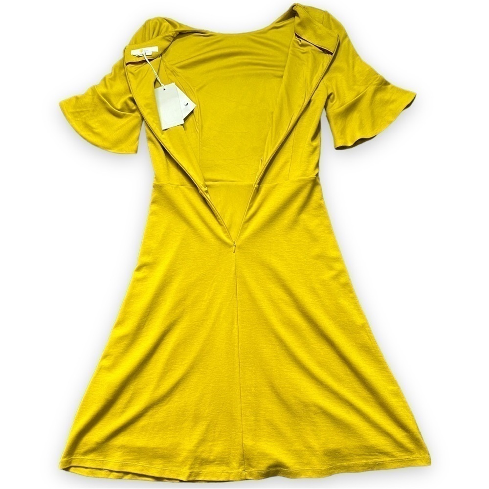 NWT Boden Alexis Golden Fit and Flare Dress sz 2 - Picture 6 of 15